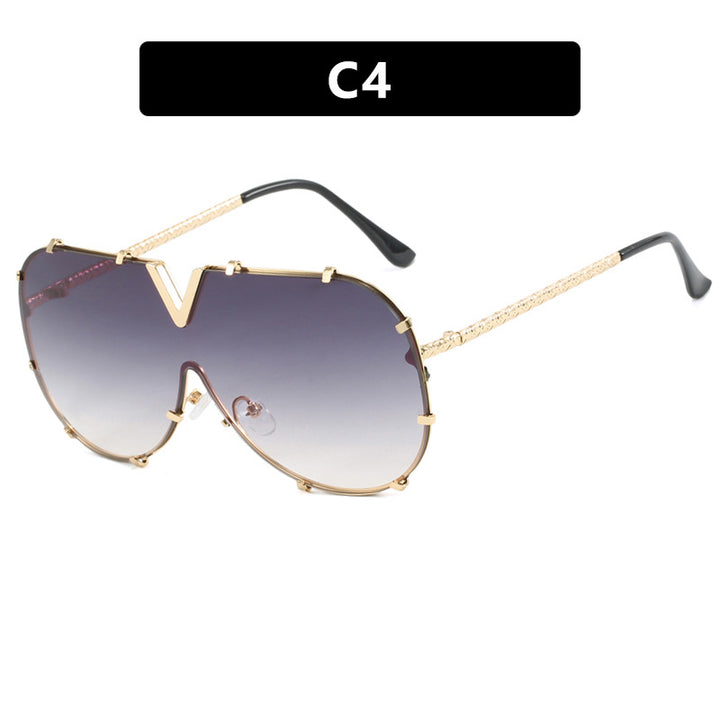 Dame oversized vernebrille i futuristisk design Luvikno