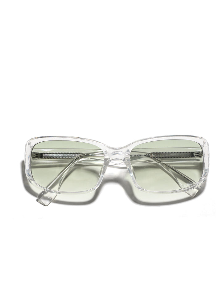 Dame moteriktig rektangulær solbrille Luvikno
