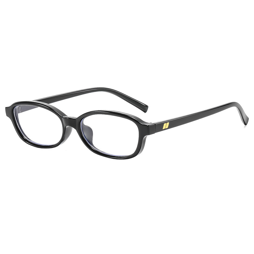 Dame fashionable solbriller i stilren oval design med UV-beskyttelse Luvikno