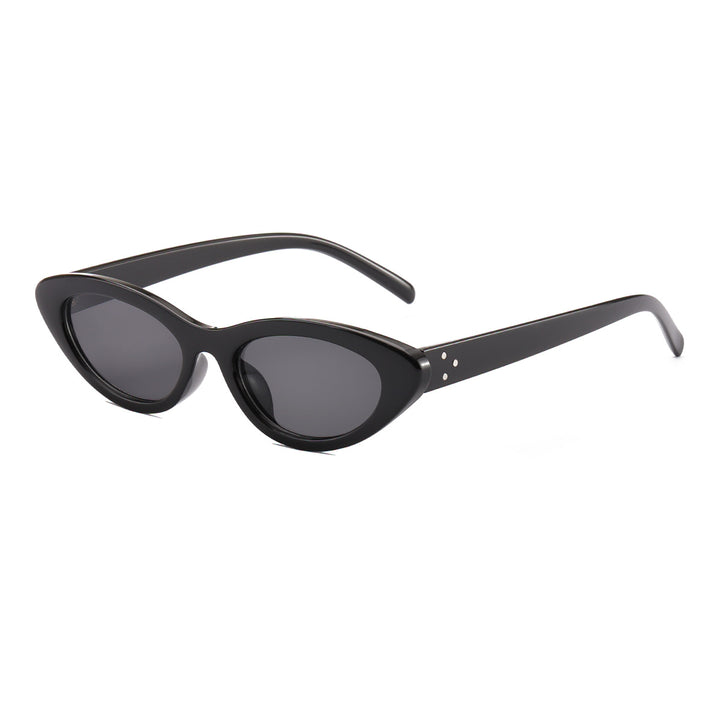 Dame Cat-Eye solbriller i elegant Leo-design Luvikno