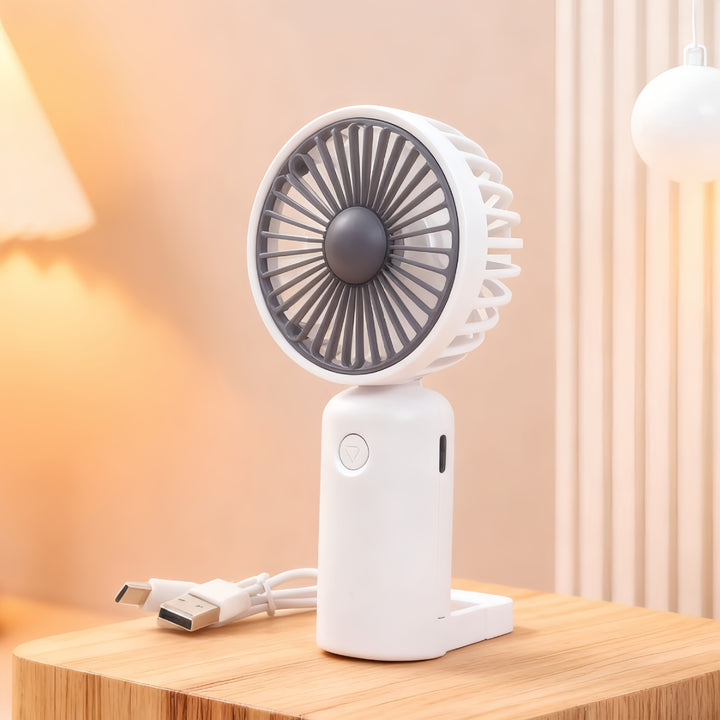 Dame Bærbar Håndvifte med USB-C-tilkobling og innovativ design Luvikno