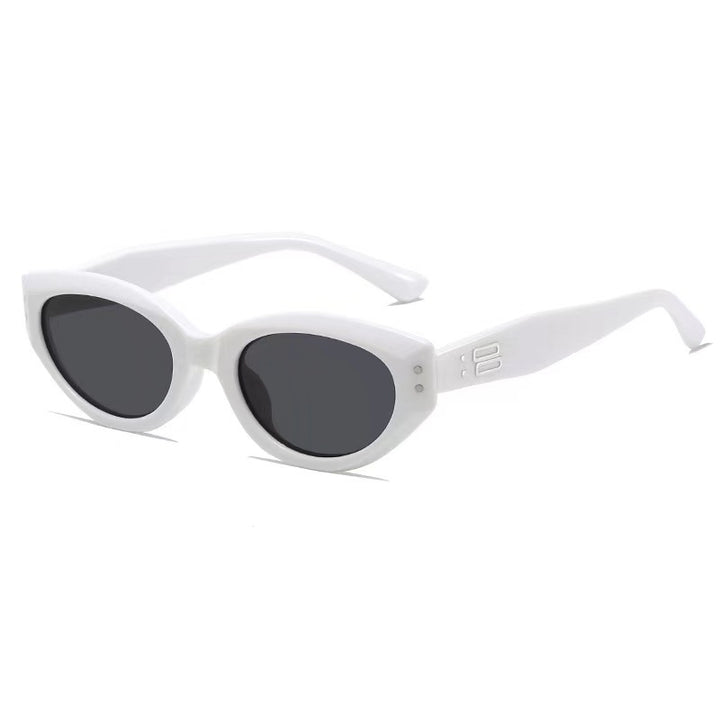 Dame elegant Cat Eye solbriller Luvikno