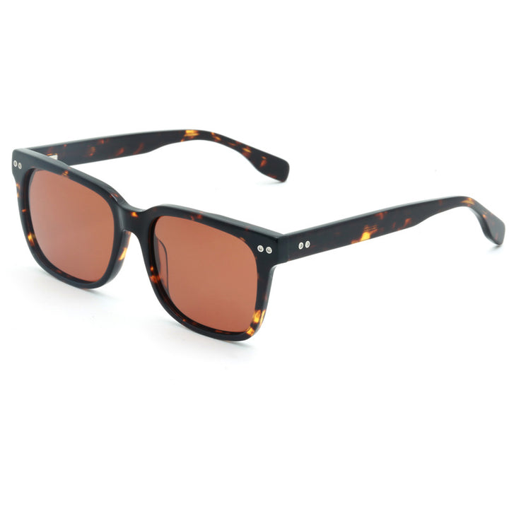 Dame Modisk Solbrille i elegant skilpadde-design Luvikno
