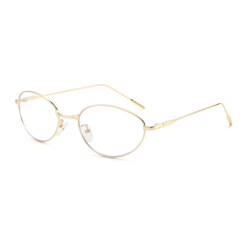 Dame fashionable solbriller i elegant oval design Luvikno
