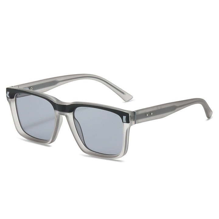 Dame Fashion-solbrille med UV400-beskyttelse og moderne, kantete design Luvikno