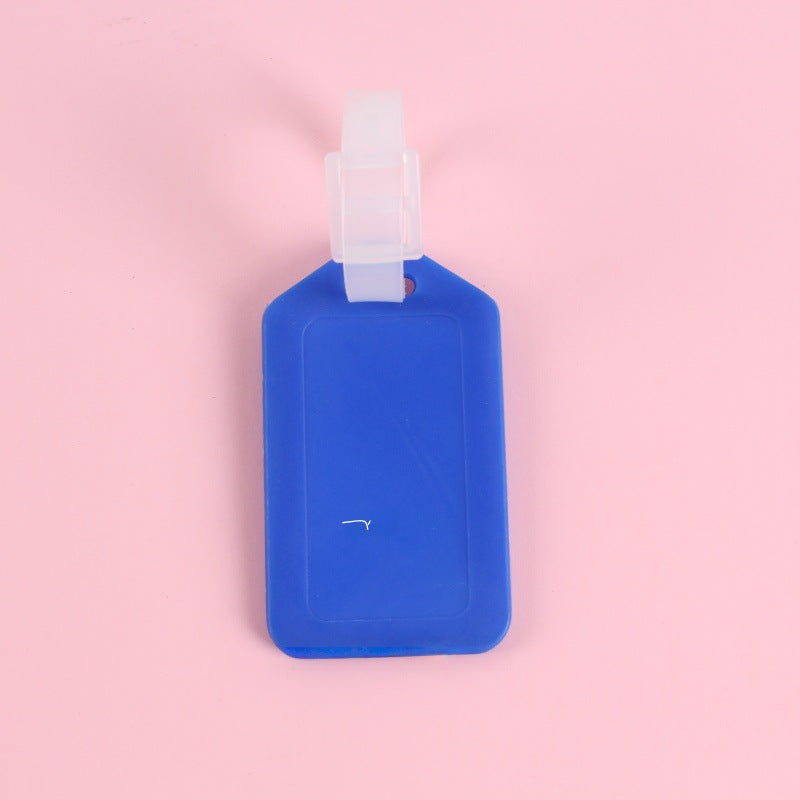 Unisex fleksibel silikon bagasjelapp Luvikno