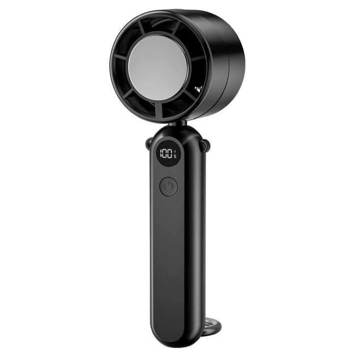 Unisex Bærbar Mini Vifte med LED-skjerm Luvikno