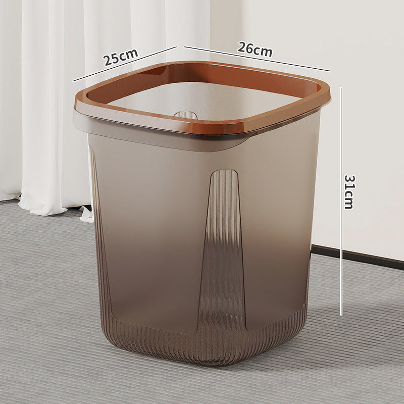 Kvinnelig elegant og praktisk søppelbøtte med ergonomisk håndtak Luvikno