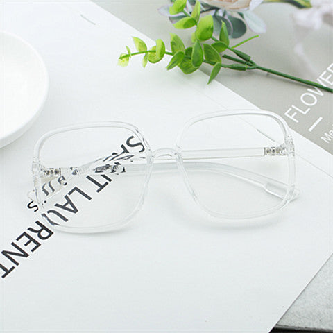 Dame kvadratisk designerbrille med moderne mønster Luvikno