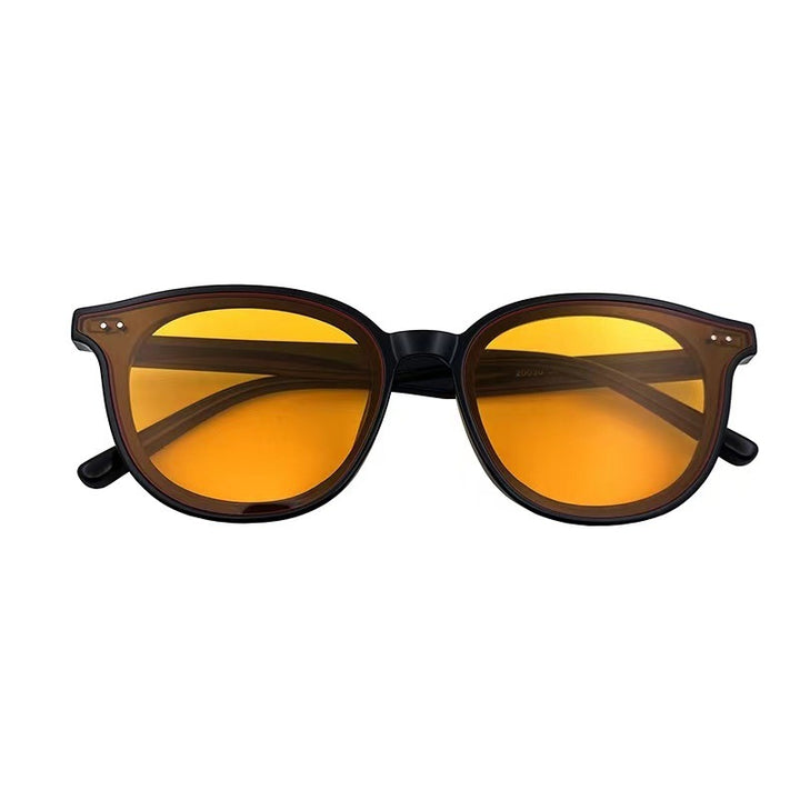 Dame Retro Cat Eye Solbriller Luvikno