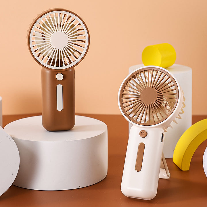 Unisex Bærbar Mini Håndvifte med ergonomisk design Luvikno