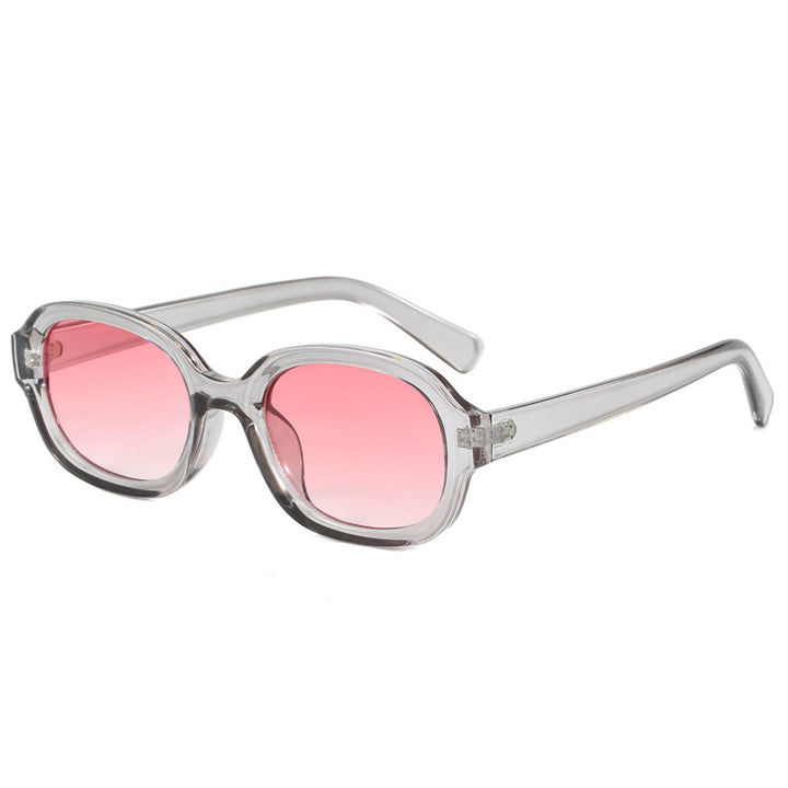 Dame moteriktig geometrisk solbrille med UV-beskyttelse Luvikno