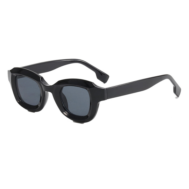 Dame Moderne Geometrisk Solbrille Luvikno