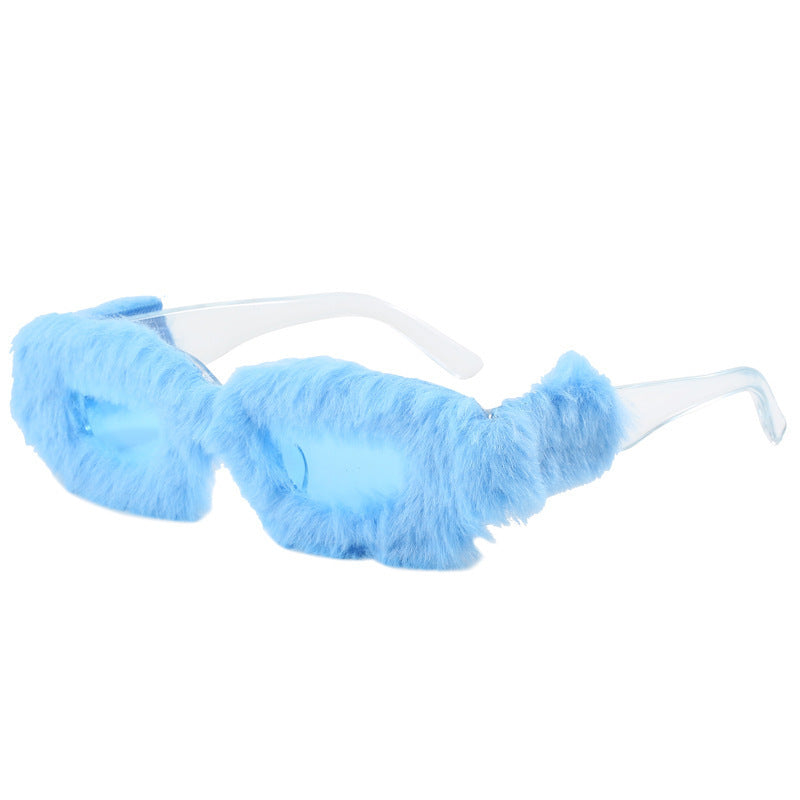 Dame moteriktig solbrille med kosete dekning Luvikno