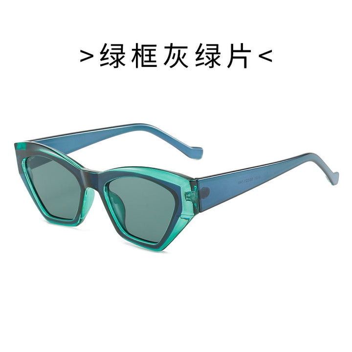 Dame Cat-Eye solbrille med UV-beskyttelse Luvikno