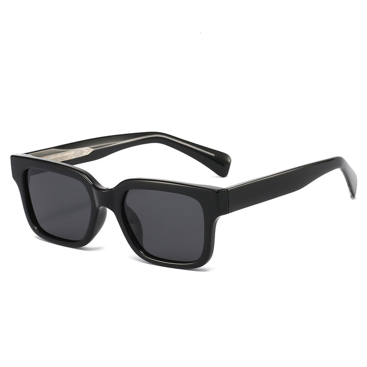 Damer trendy firkantet solbrille Luvikno