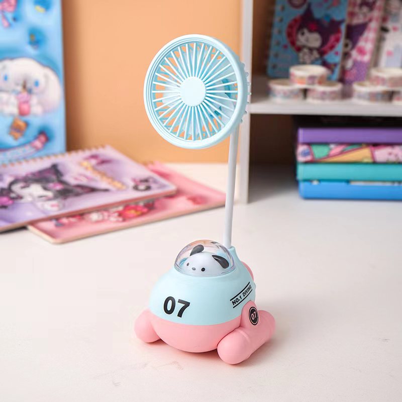 Unisex Bærbar Mini-vifte i søtt panda-design Luvikno