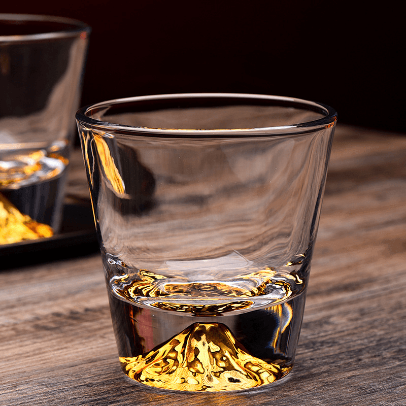 Japanske Mount Fuji Whisky Glass Sett | Luvikno