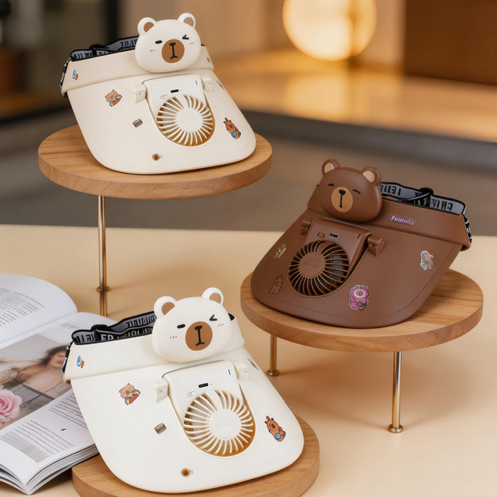 Dame Bærbar USB Bordvifte med søtt Panda-design Luvikno
