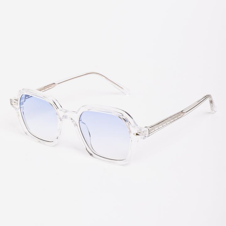 Dame moteriktig solbrille i stilig oktagon-design Luvikno
