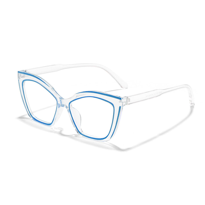 Dame ekstravagante Cat-Eye solbriller Luvikno