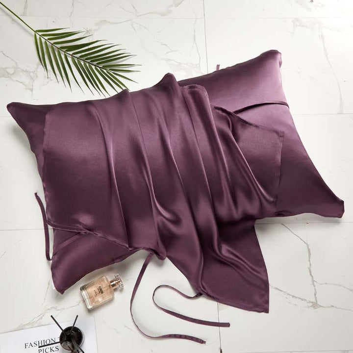 Dame silke putetrekk med elegant design Luvikno