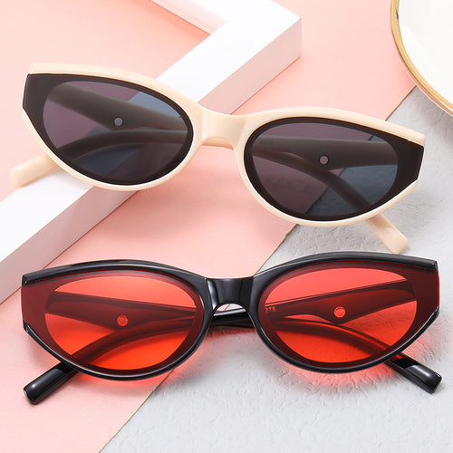 Dame Cat-Eye solbriller i elegant design Luvikno