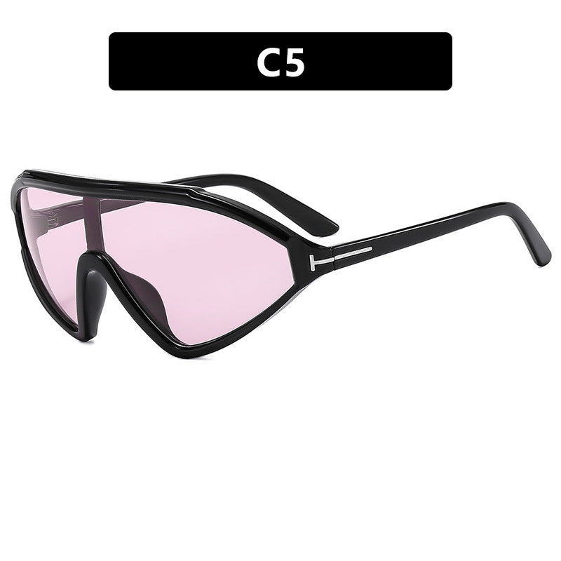 Dame sport solbrille med aerodynamisk design og UV-beskyttelse Luvikno