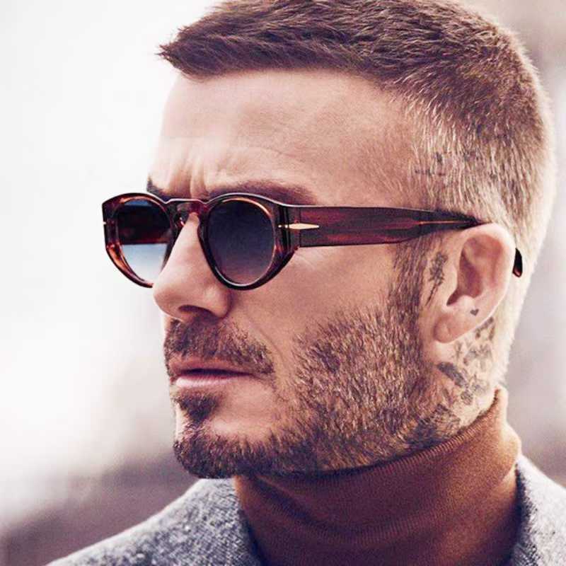 Dame moteriktig solbrille med unikt design og polariserende glass Luvikno
