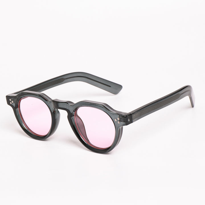 Dame solbrille i unikt sekstagsdesign med polariserte linser Luvikno