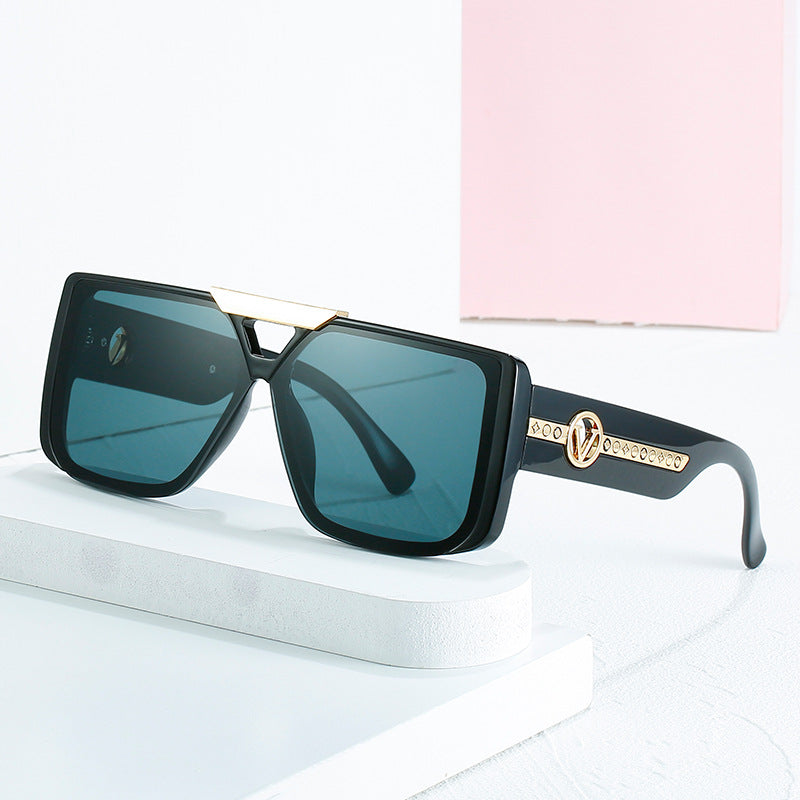 Dame elegant firkantet solbrille Luvikno