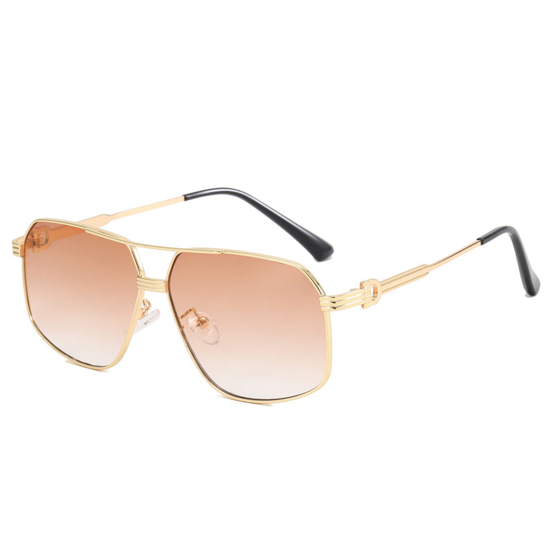Dame stilige oversized solbriller med diamantformet ramme Luvikno