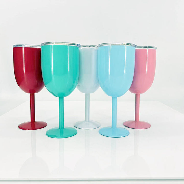 Damer elegant isolert vinglass Luvikno