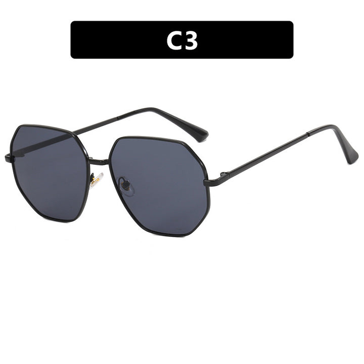 Dame moterik Åttkantet solbrille Luvikno
