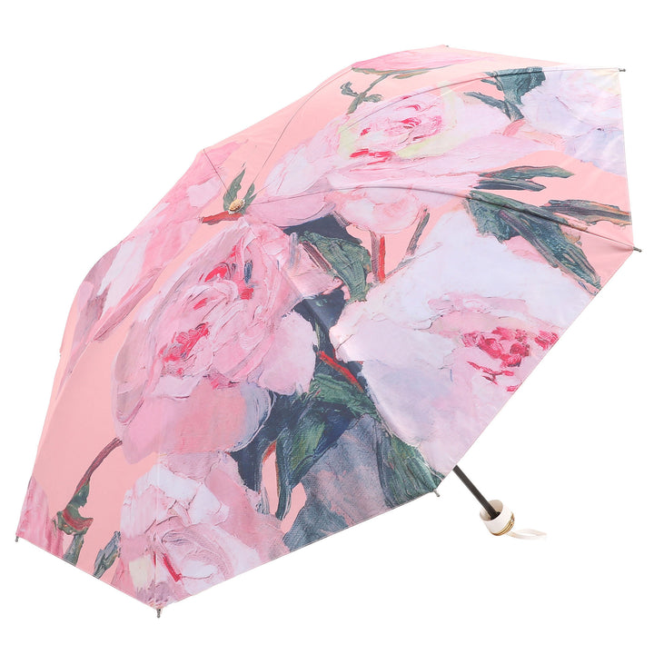 Dameparaply med blomstrende rose mønster Luvikno