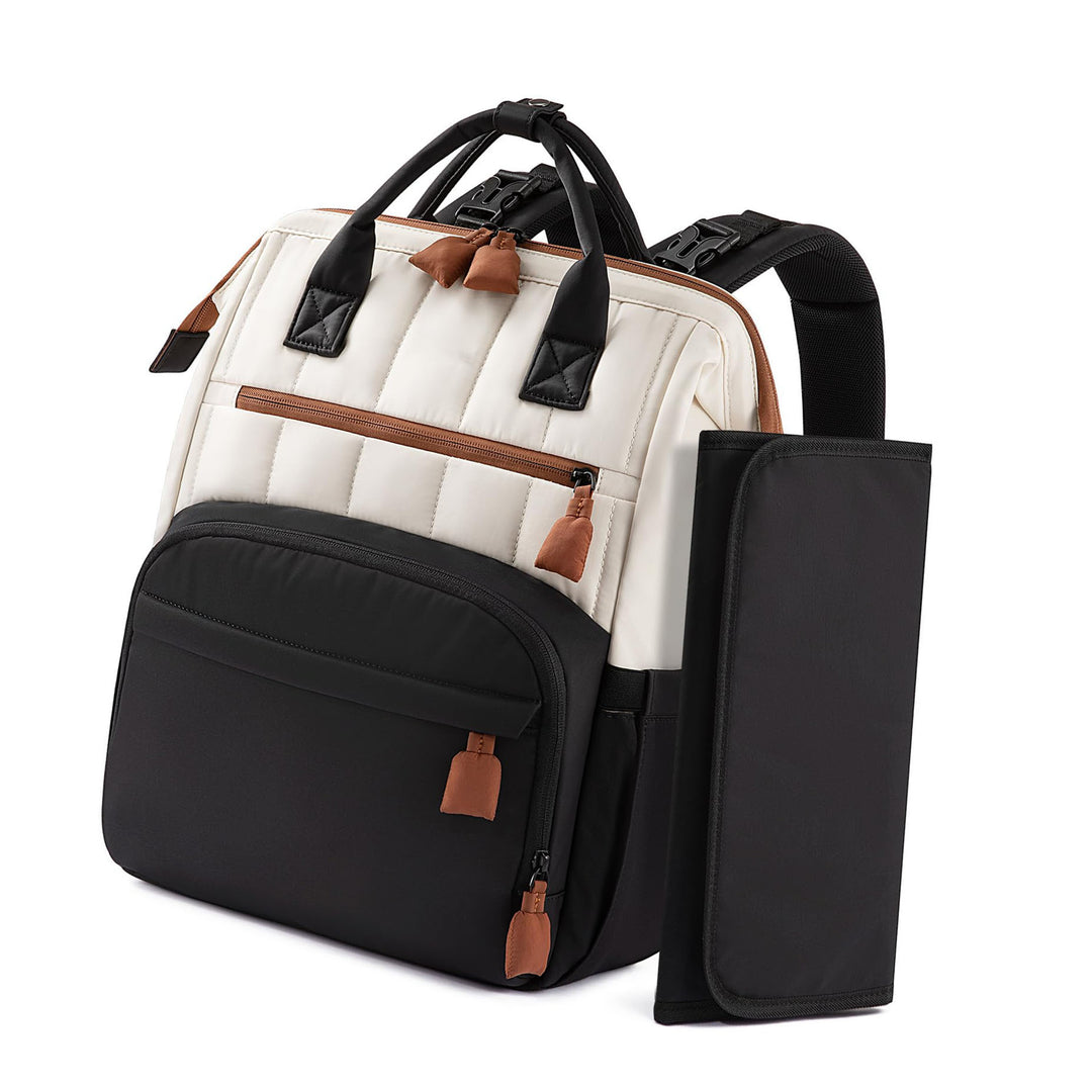 Unisex multifunksjonell laptop ryggsekk med flere rom og ergonomisk bæresystem Luvikno