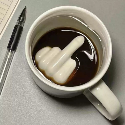 Middle Finger Keramisk Kopp | Luvikno