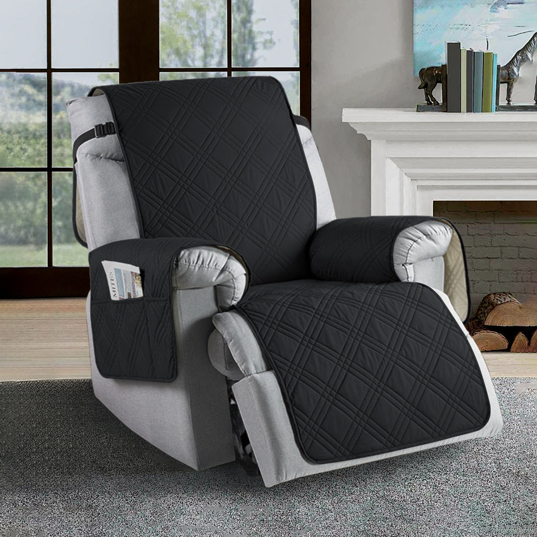 Luvikno | Vanntett Recliner Trekk | Slitesterk Mikrofiber, Flekkresistent & Universell Passform for Hjemmets Beskyttelse