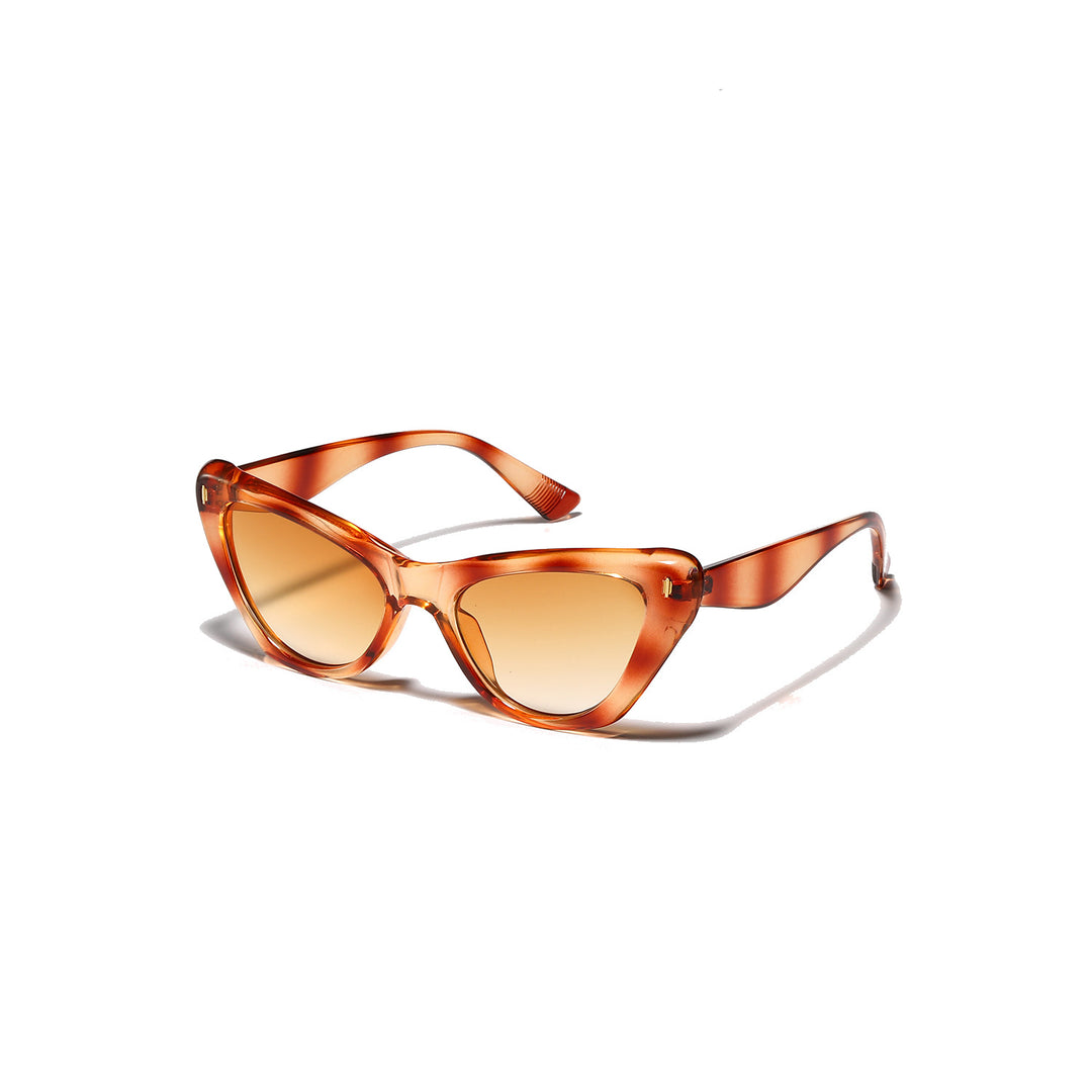 Dame trendy Cat-Eye solbriller Luvikno