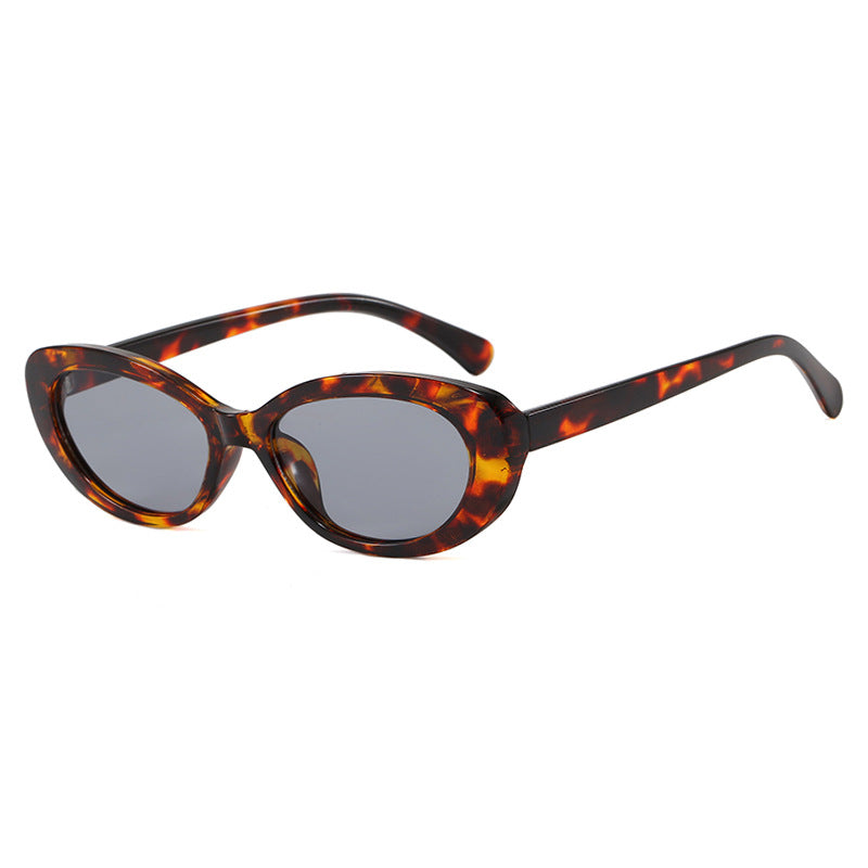 Dame moter Cat-Eye solbriller med UV-beskyttelse og elegant ramme Luvikno