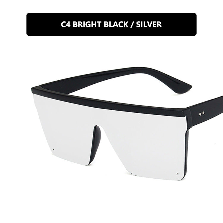 Damer futuristisk solbrille i beskyttende oversized-format Luvikno