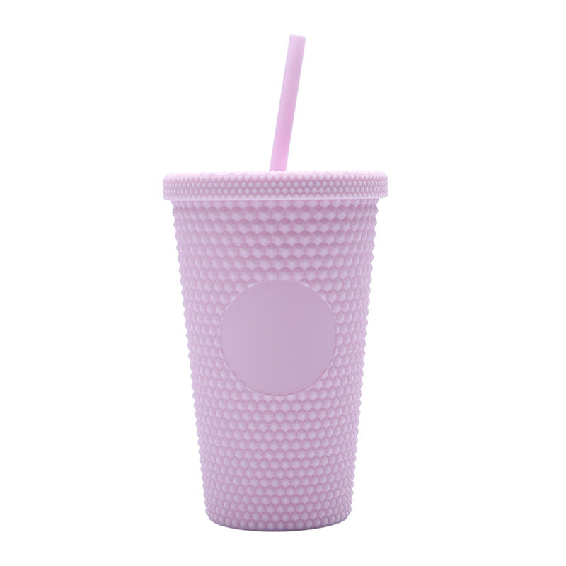 Unisex plastikkopp med teksturert design Luvikno