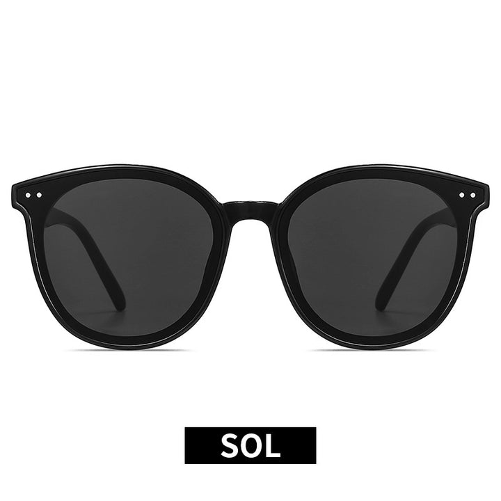 Dame Oversized Solbriller med elegant design Luvikno