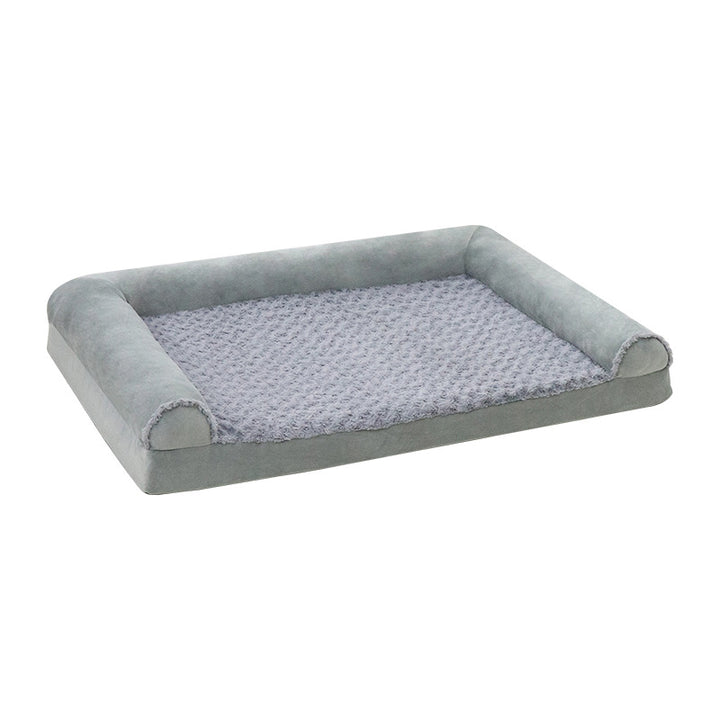 Unisex ortopedisk premium hundepute med kosetopp Luvikno