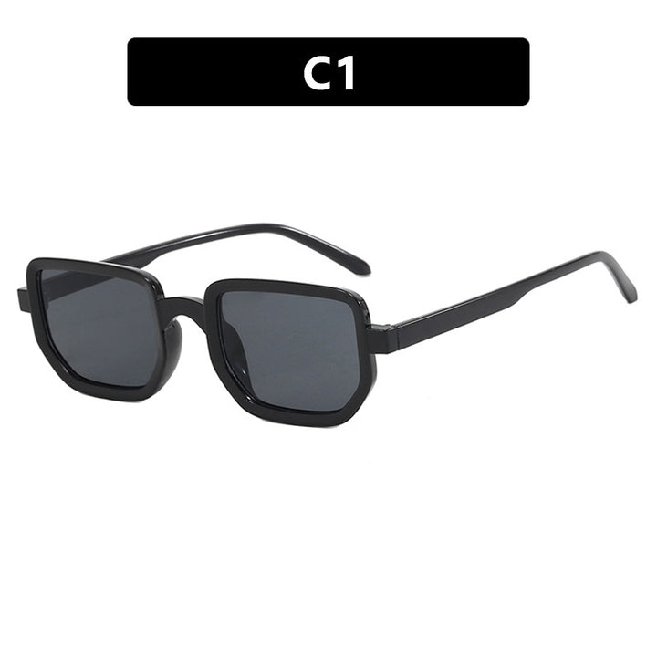 Dame geometrisk solbrille med moderne ramme og beskyttende glass Luvikno