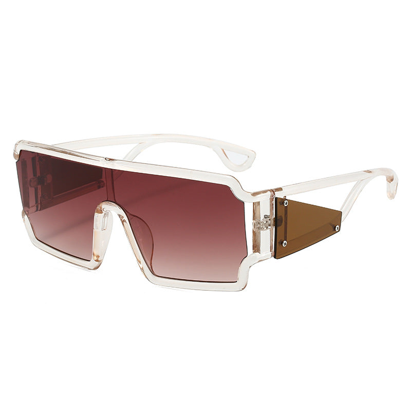 Dame moderne sports-solbriller med beskyttende ramme og trendy design Luvikno