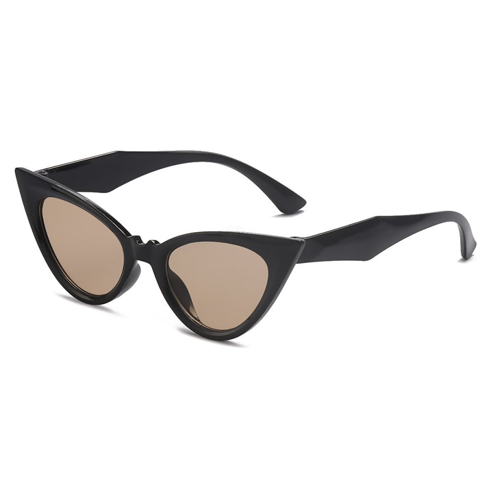 Dame Modische Katzenaugen Solbrille Luvikno