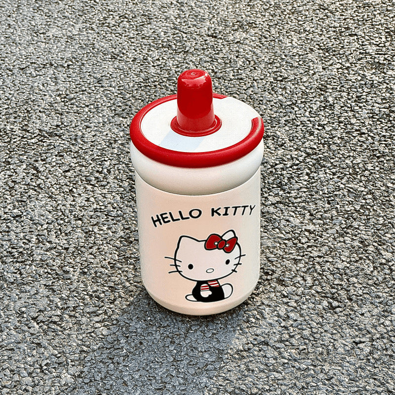 Dame drikkekopp med morsom Hello Kitty-design Luvikno