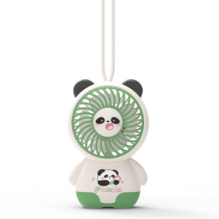 Dame Bærbar Håndvifte i søtt Panda-design Luvikno