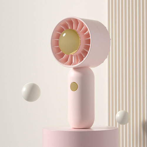 Unisex bærbar mini vifte med USB-tilkobling og variabel hastighetskontroll Luvikno